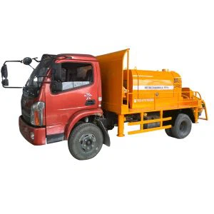 Lastbilmonteret Shotcrete-maskine