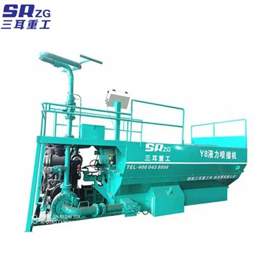 Jordsprøjtemaskine til grøn